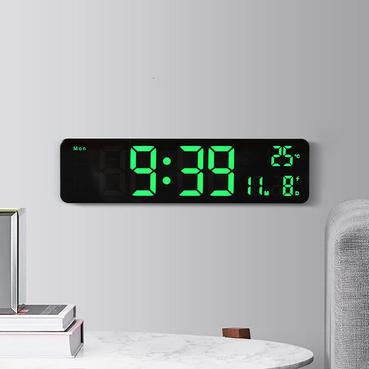 Simple Multifunctional Wall Clock LED Clock