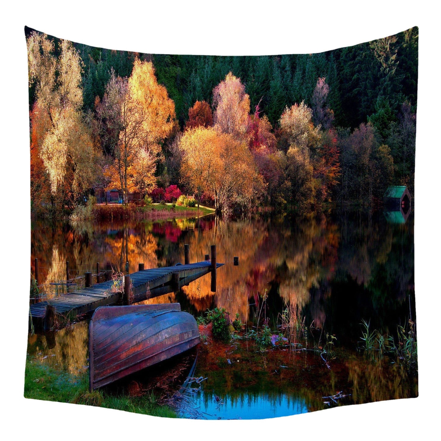 Digital Printing Masking Cloth Landscape Tapestry