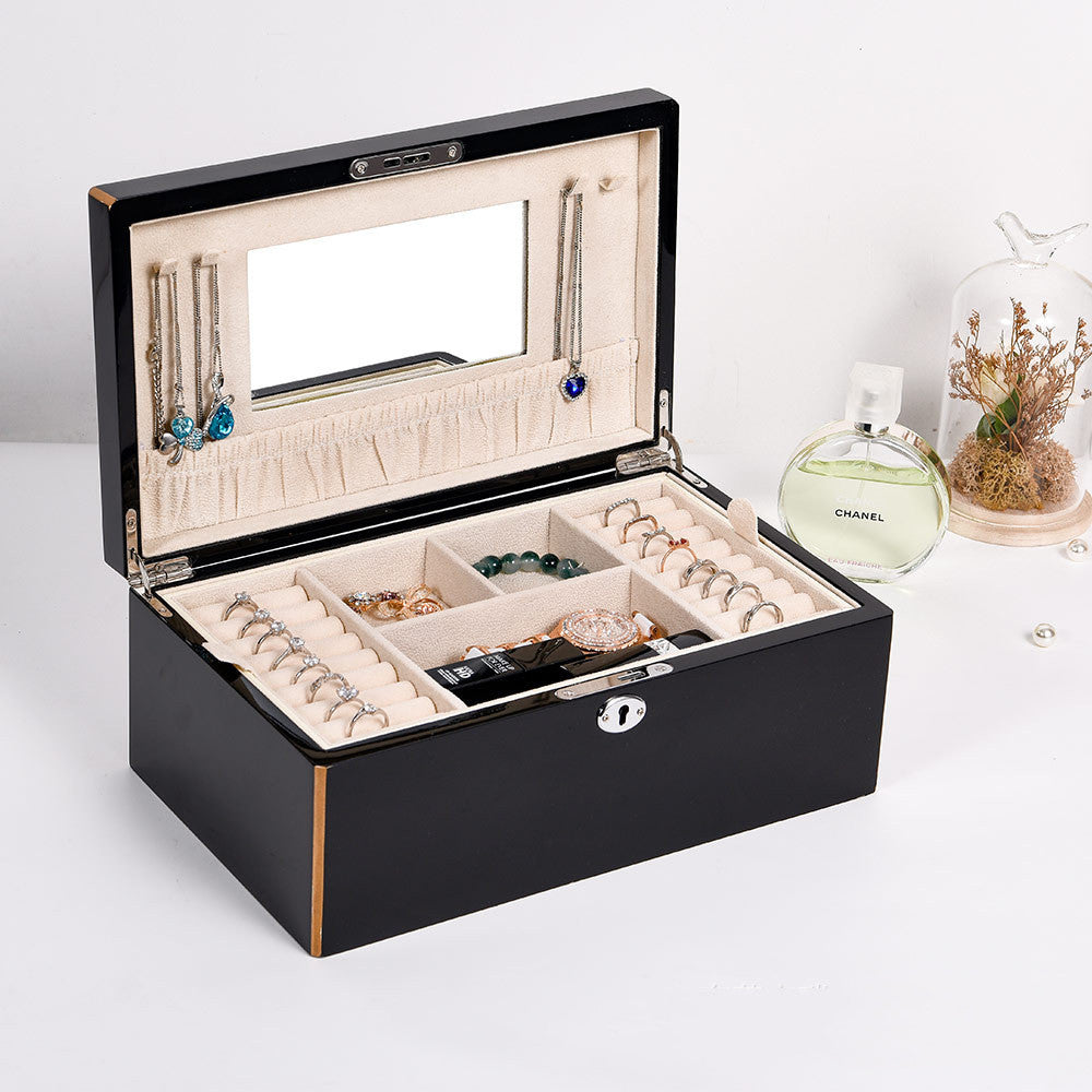 Fashion Multi-layer Large-capacity Jewelry Storage Box