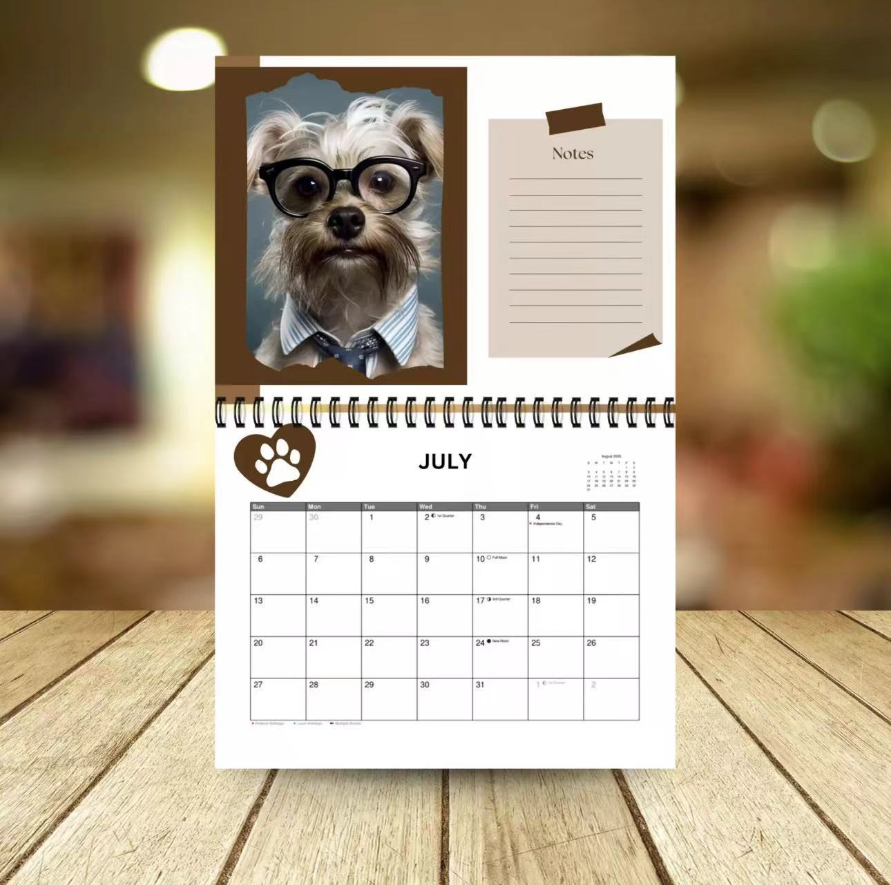 Spiral Calendar Dog Lovers