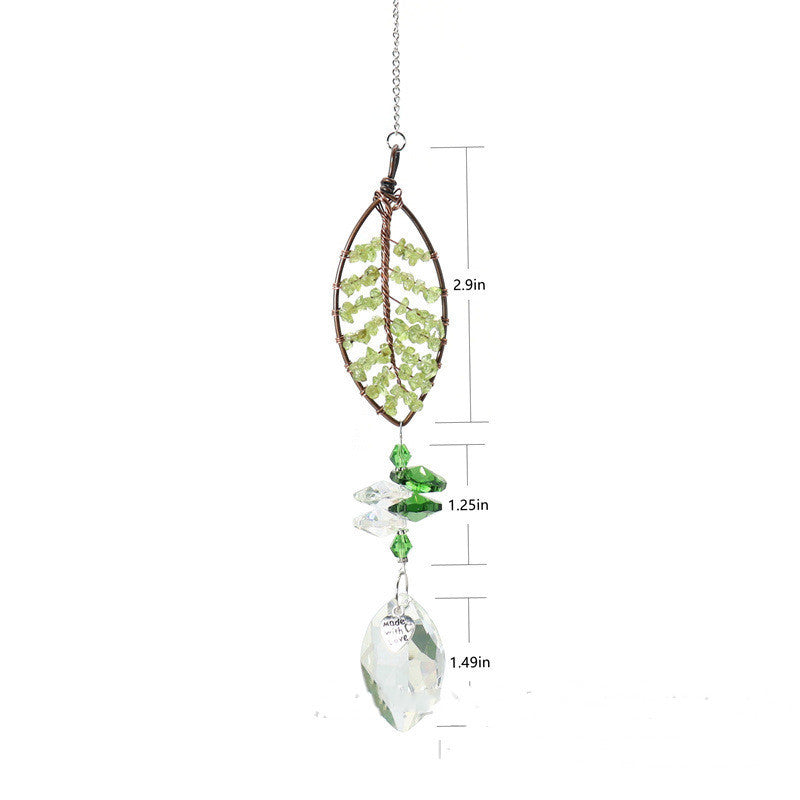 Moon Star Sun Catcher Garden Crystal Wind Chime