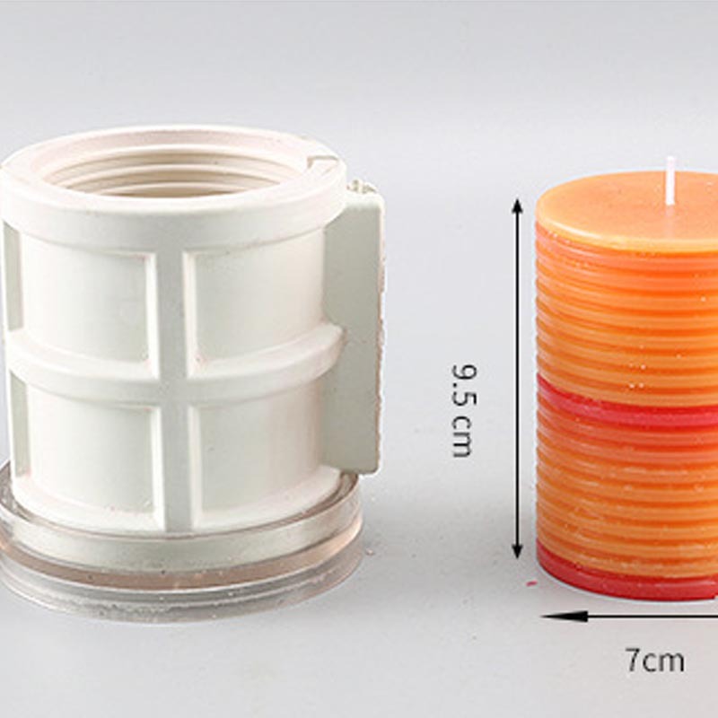 Multi-model hexagonal cylindrical candle mold DIY handmade honeycomb rubber model