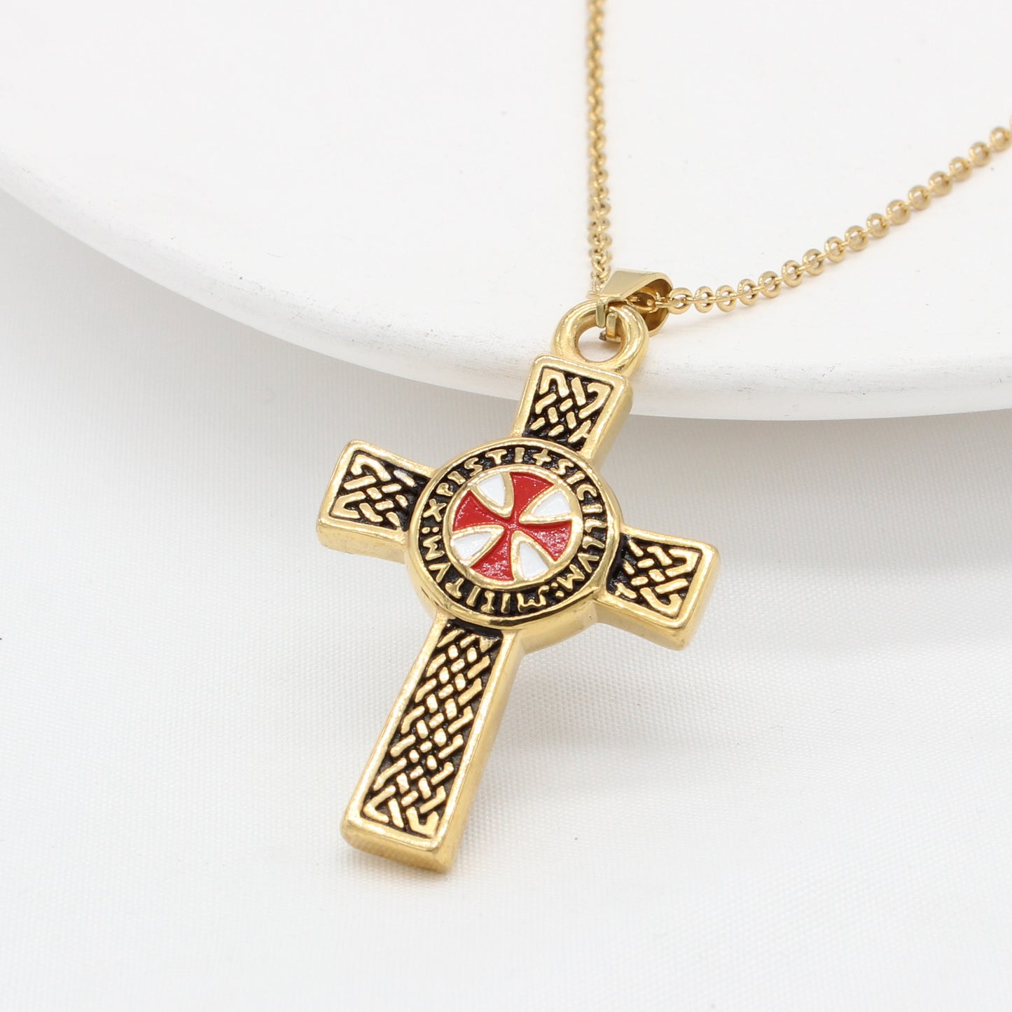 Fashion Men's Zinc Alloy Pendant Necklace