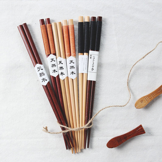 Natural wood chopsticks