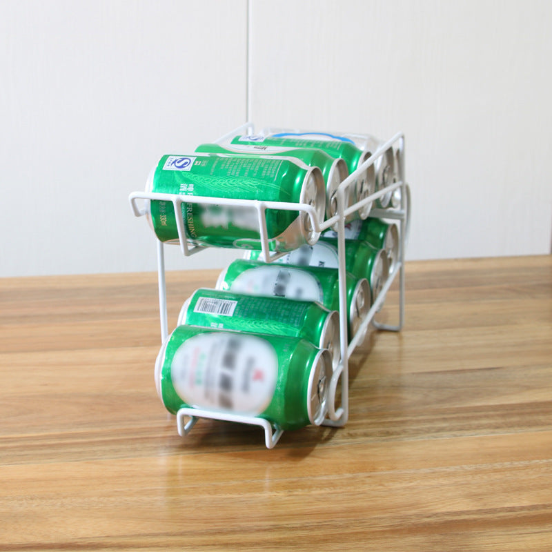 Storage rack for beer cans