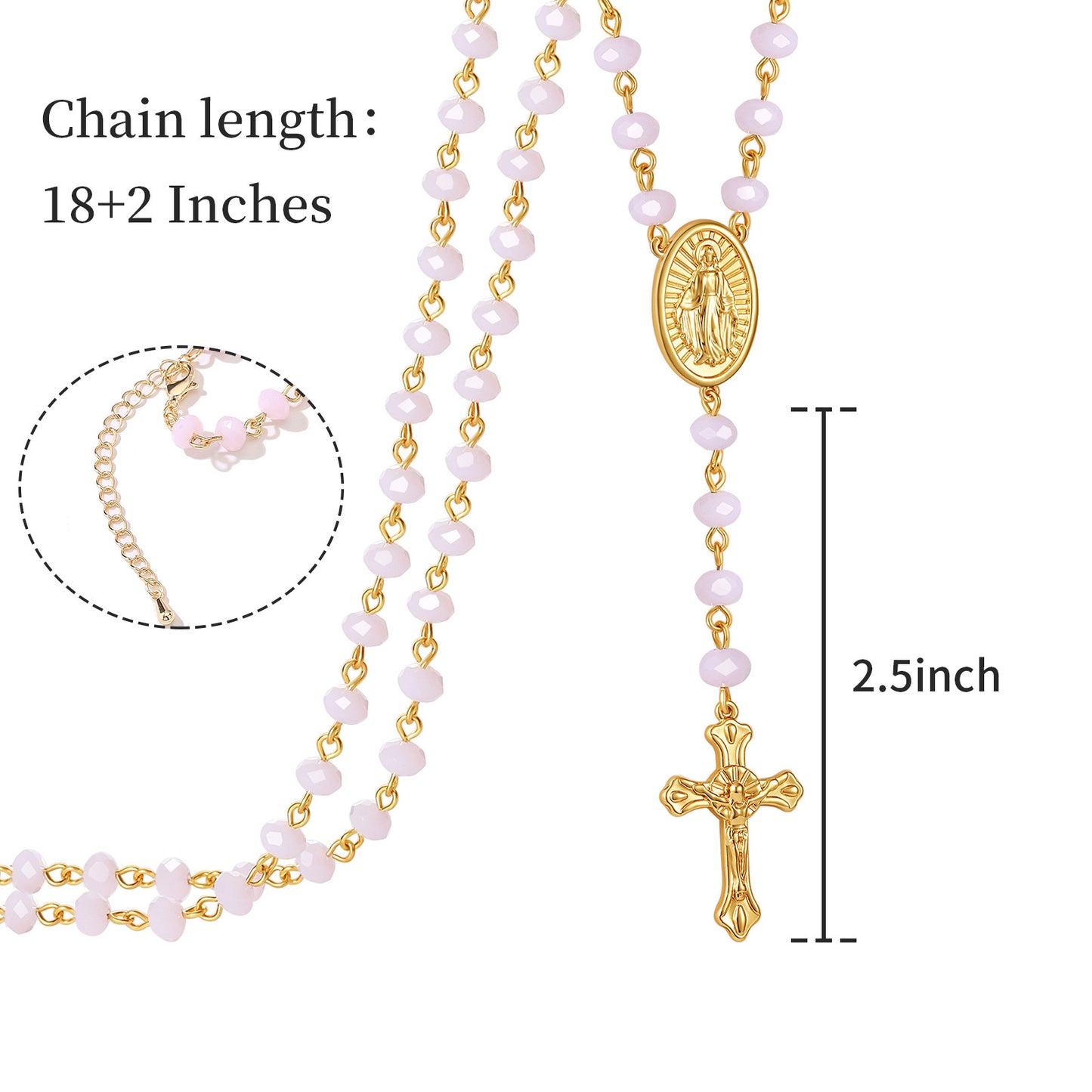 Virgin Mary Necklace For Women