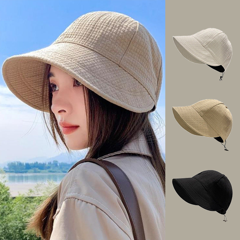 Ins Women's Sun Protection Hat Sunshade Four Seasons Adjustable