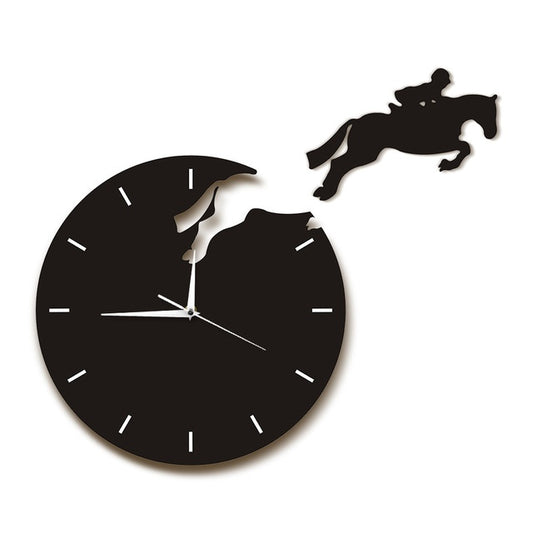 Eco-friendly acrylic wall sticker clock