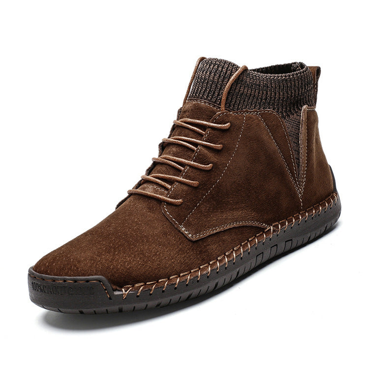 Men's Martin boots winter cotton