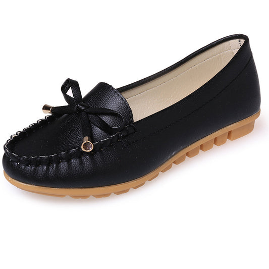 Fashionable Doudou flat nurse single shoe