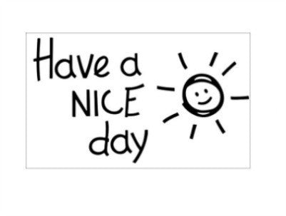 Have a nice day living room wall sticker Vinyl Wall Decal Sticker