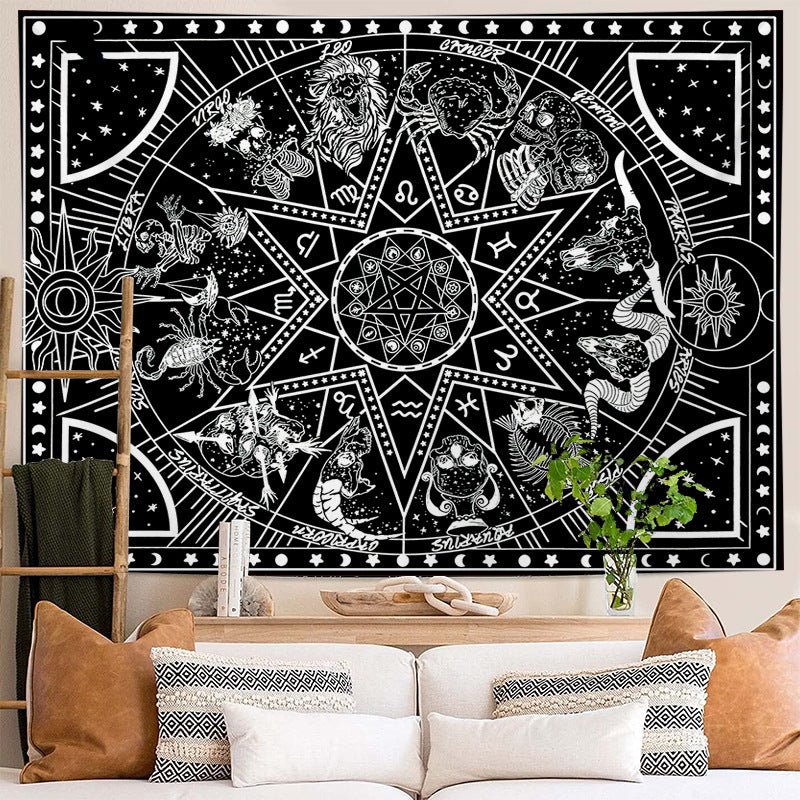 Constellation Element Bedroom Background Cloth Decorative Tapestry