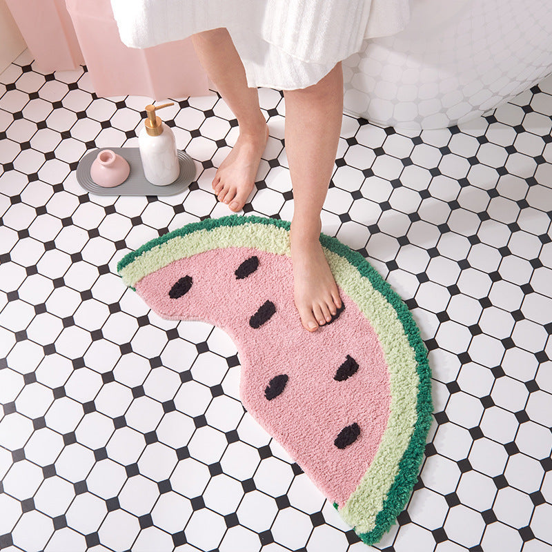 Funny Bathroom Non-slip Absorbent Home Entry Door Mat