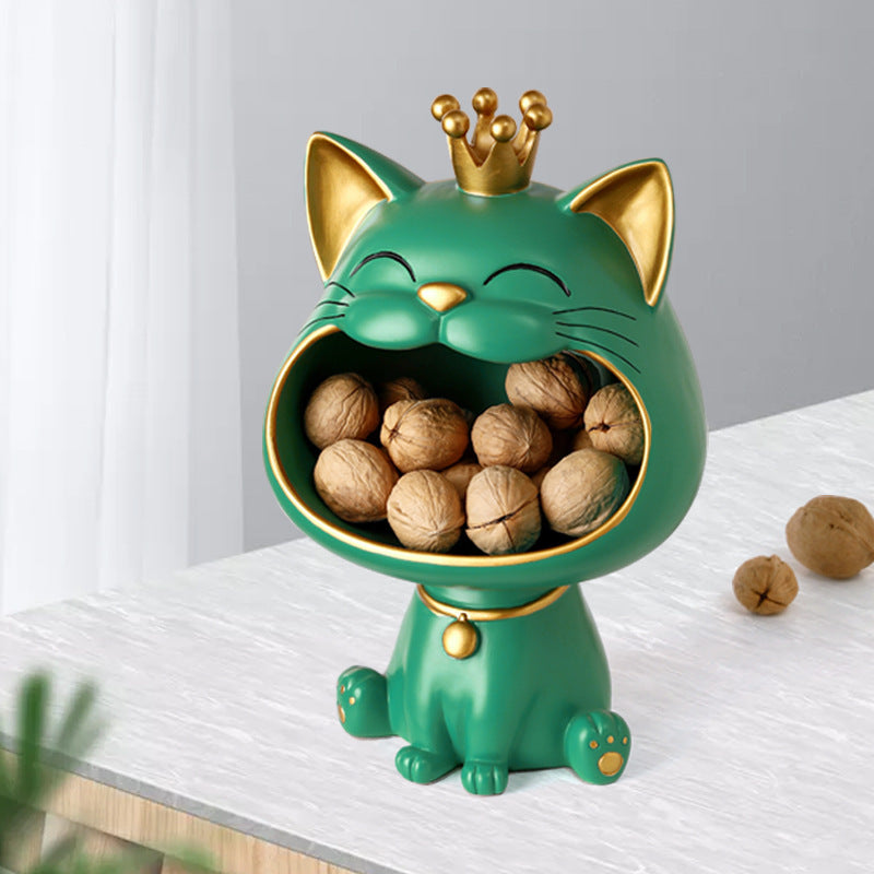 Lucky Storage Key Cat Creative Entrance Desktop Decoration