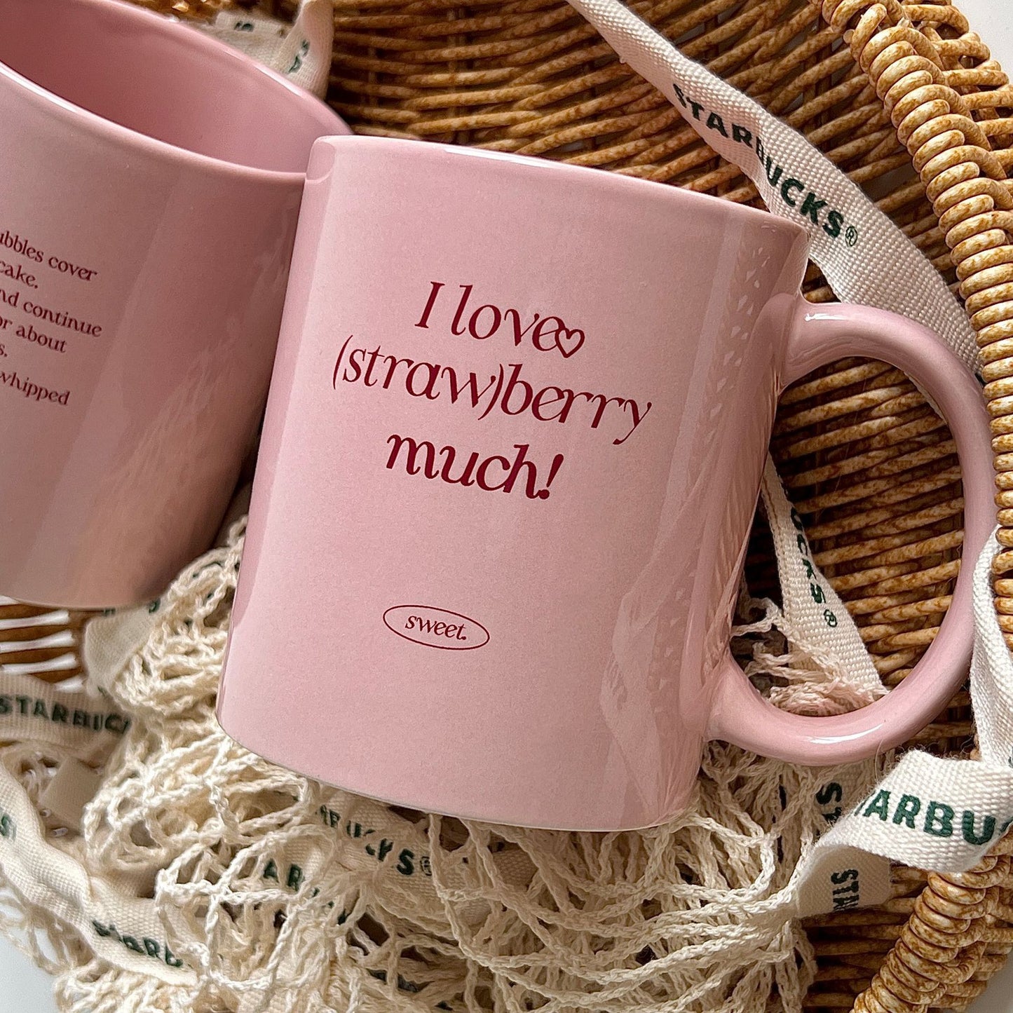 Design Romantic English Printing Ceramic Mug