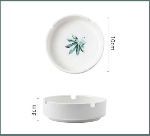 Household Living Room Ceramic Ashtray