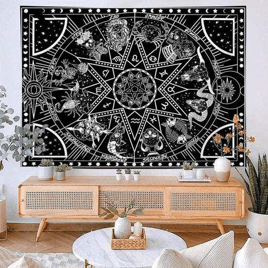 Constellation Element Bedroom Background Cloth Decorative Tapestry