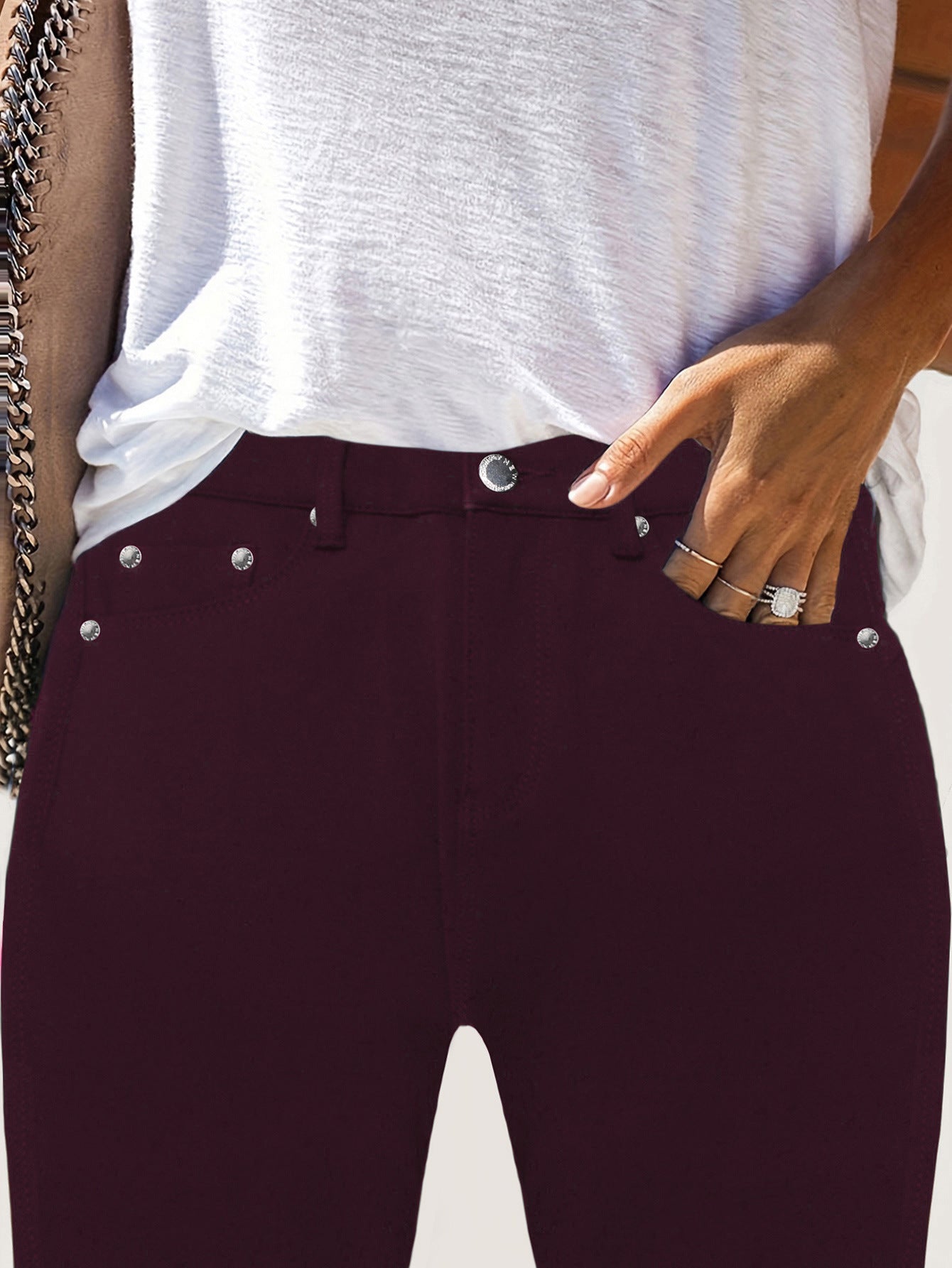 Women's High Waist Stretch Jeans