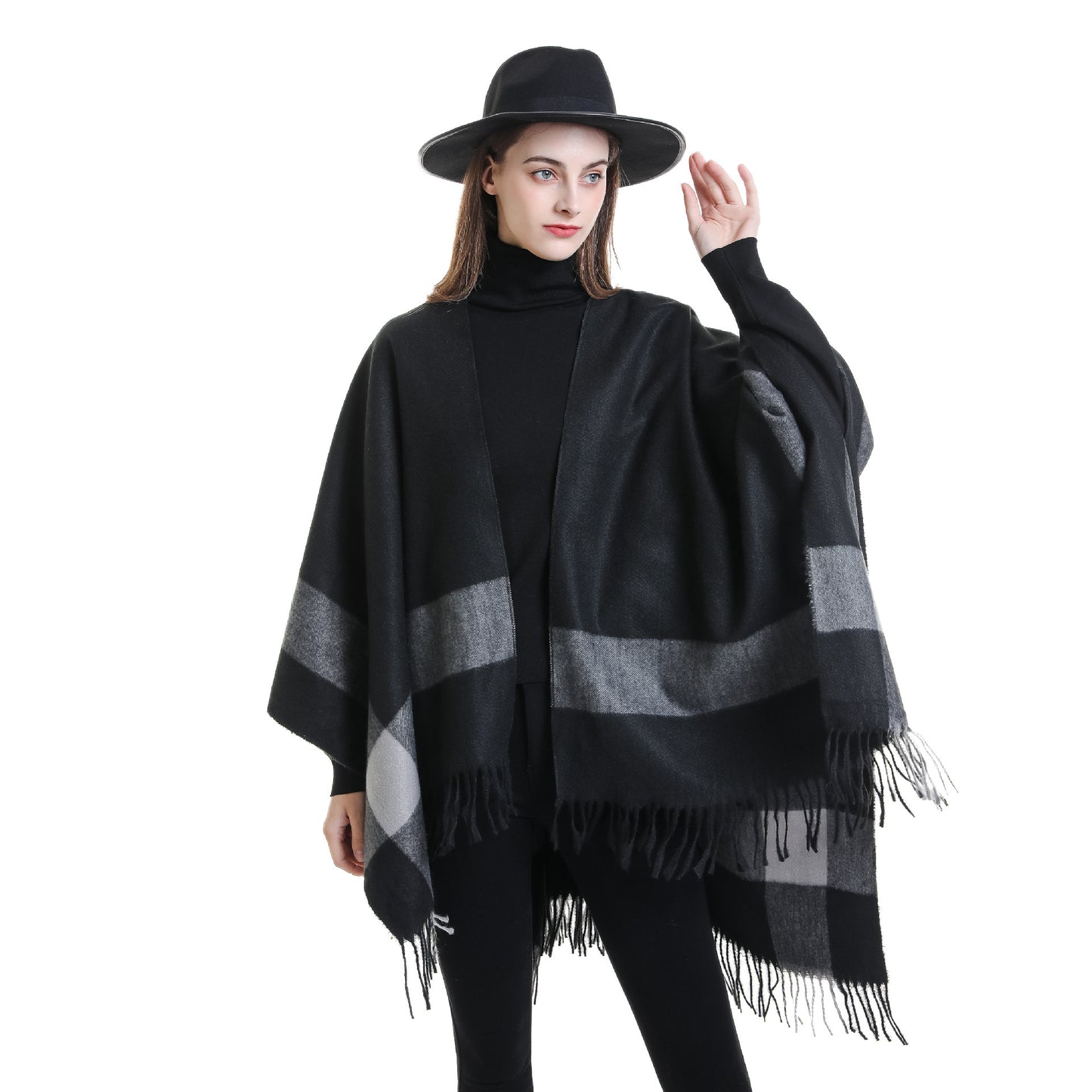 Shawl Cloak Robe Warm Fashion Autumn And Winter