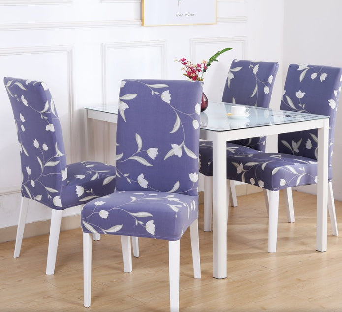 Printed Stretch Dining Chair Covers Set Of 4 Or 6