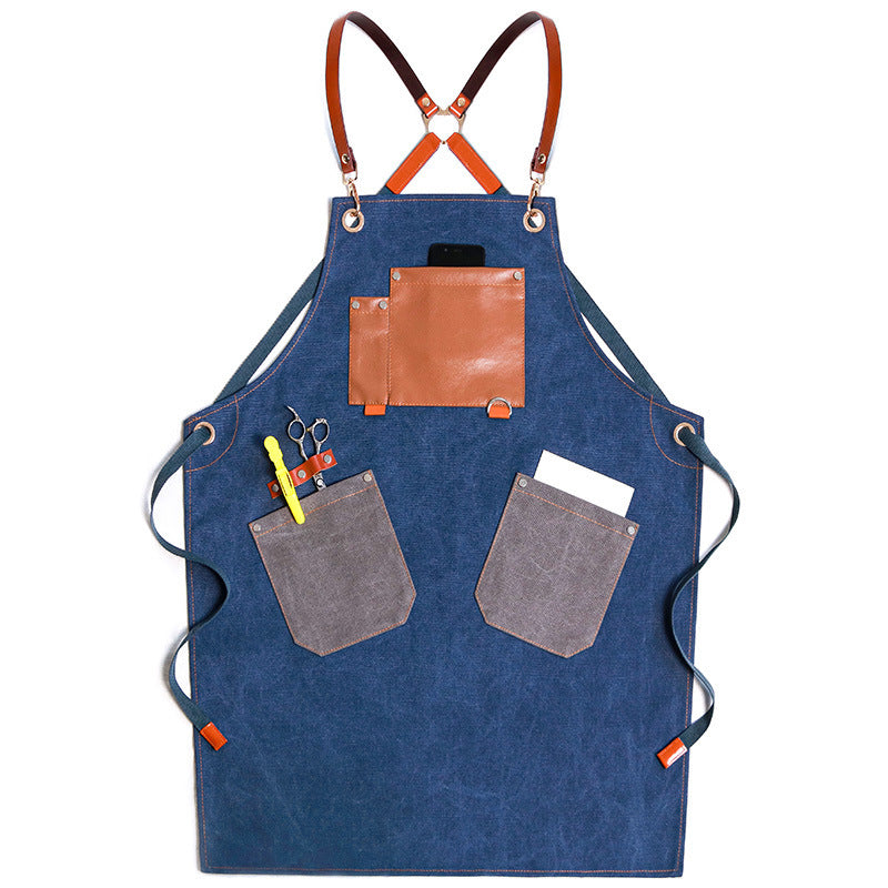 Gardening Baking Salon Denim Workwear Apron