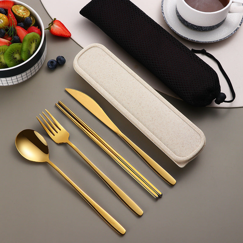 Stainless Steel Portable Gift Cutlery Set