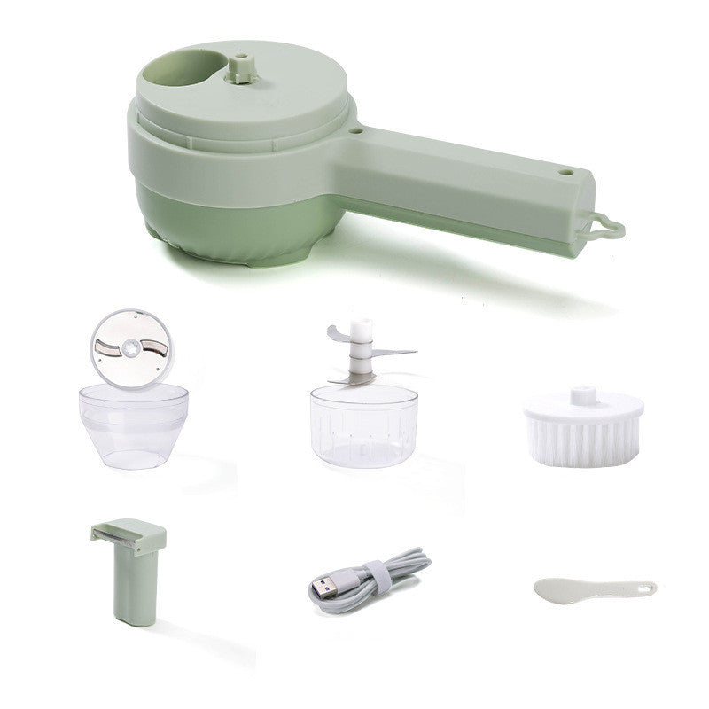 Home Fashion Wireless Hand-held Vegetable Cutter