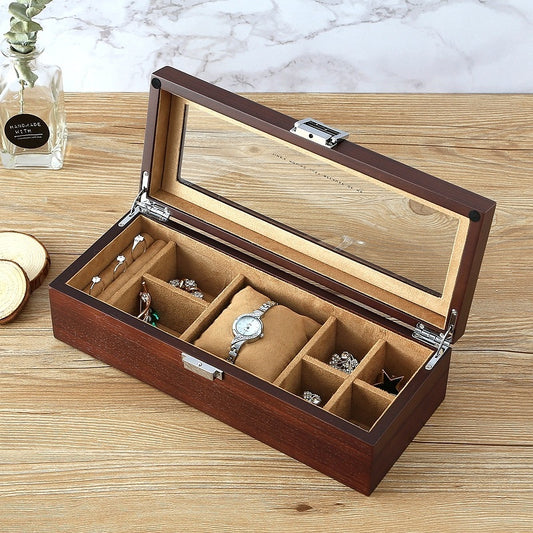 Wooden jewelry box