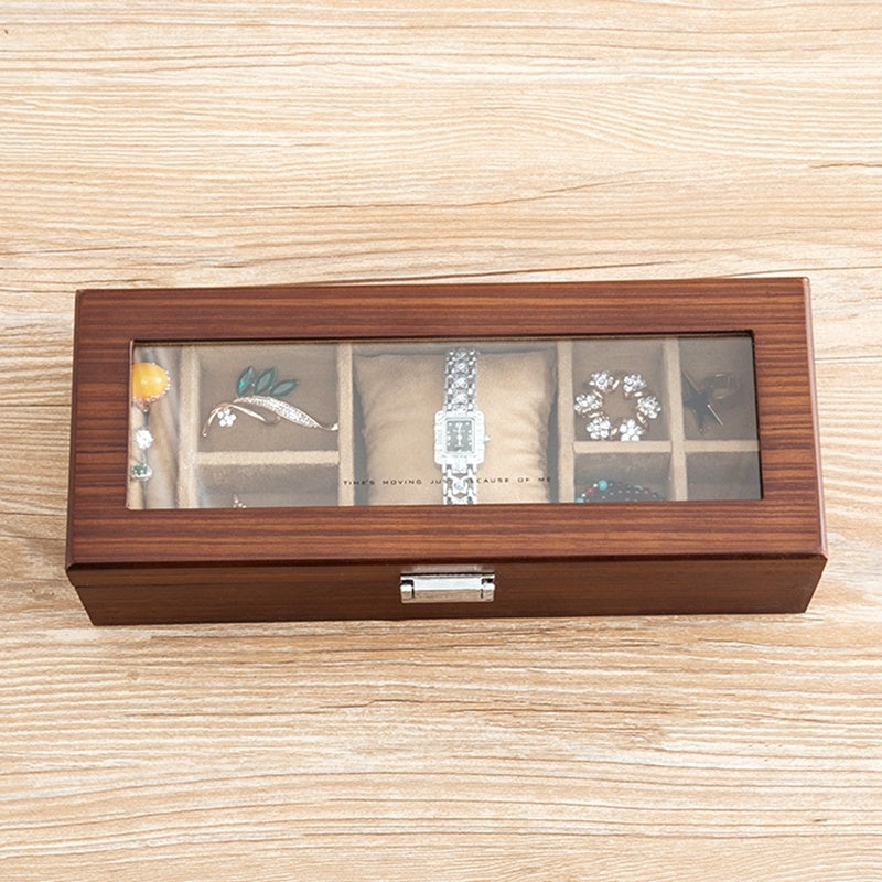 Wooden jewelry box