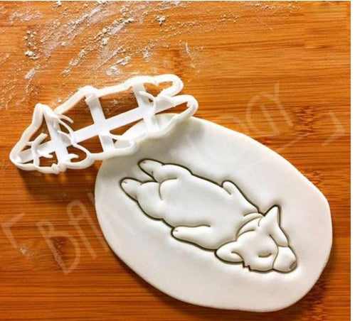 Corgi Shape Cookie Cutter Set