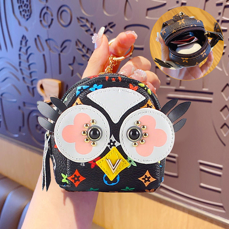 Fashion Owl Change Earphone Bag