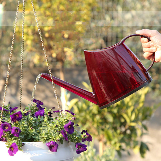 Transparent Watering Can For Gardening And Watering