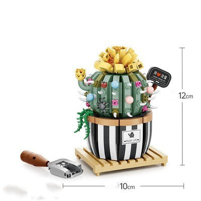 Blossom Pot Simulation Green Plant Household Decoration Toys