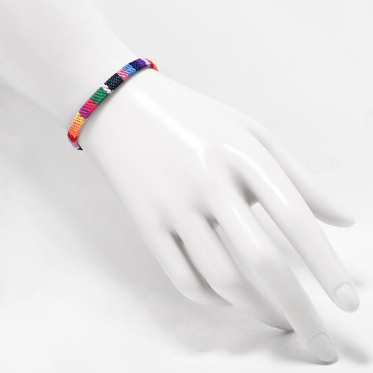 Rainbow Color Ethnic Style Bracelet Anklet Accessories