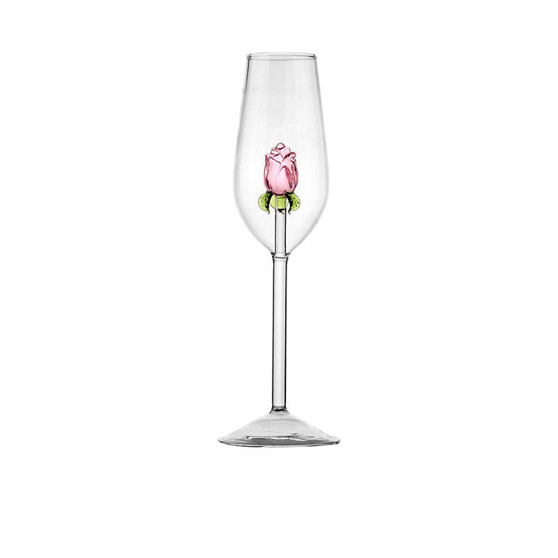 Creative Cute Rose Atmosphere Goblet