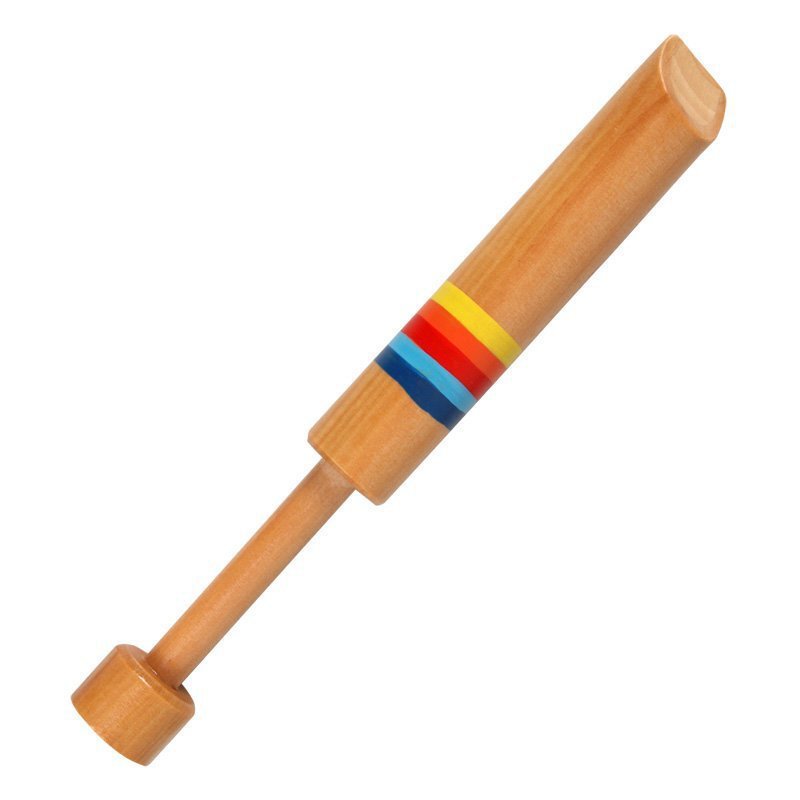 Creative Wooden Pulling Wooden Flute Toy For Children