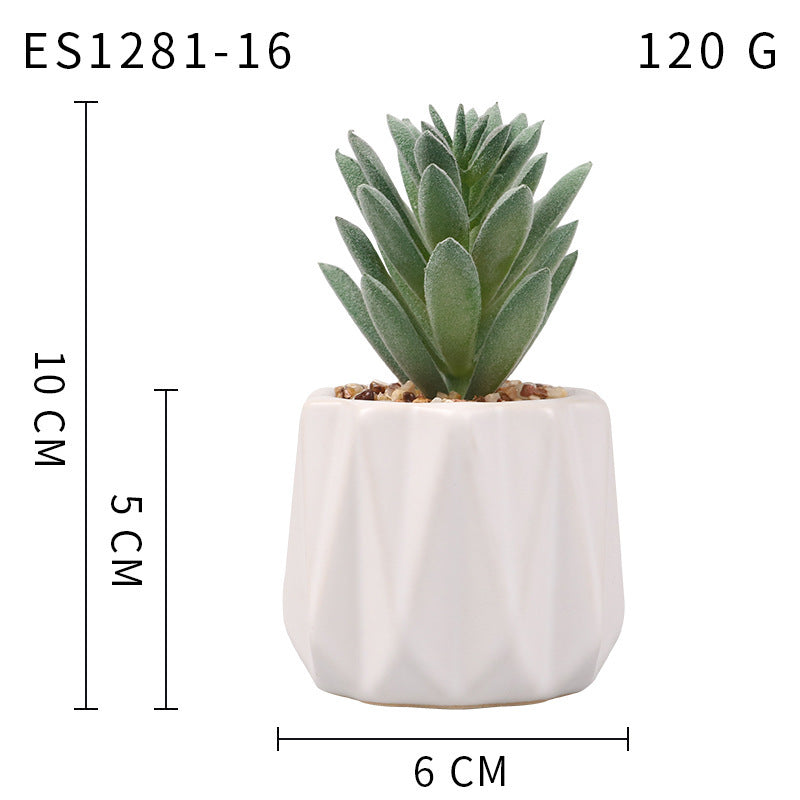 Wave Cup Type Simulation Succulent Potted Plant