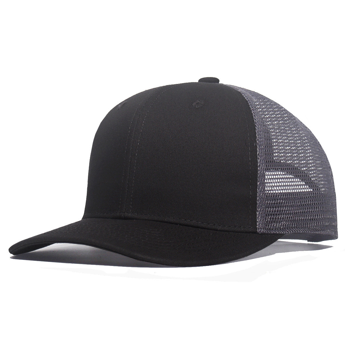 Baseball Slightly Curved Wide Brim Breathable Peaked Cap