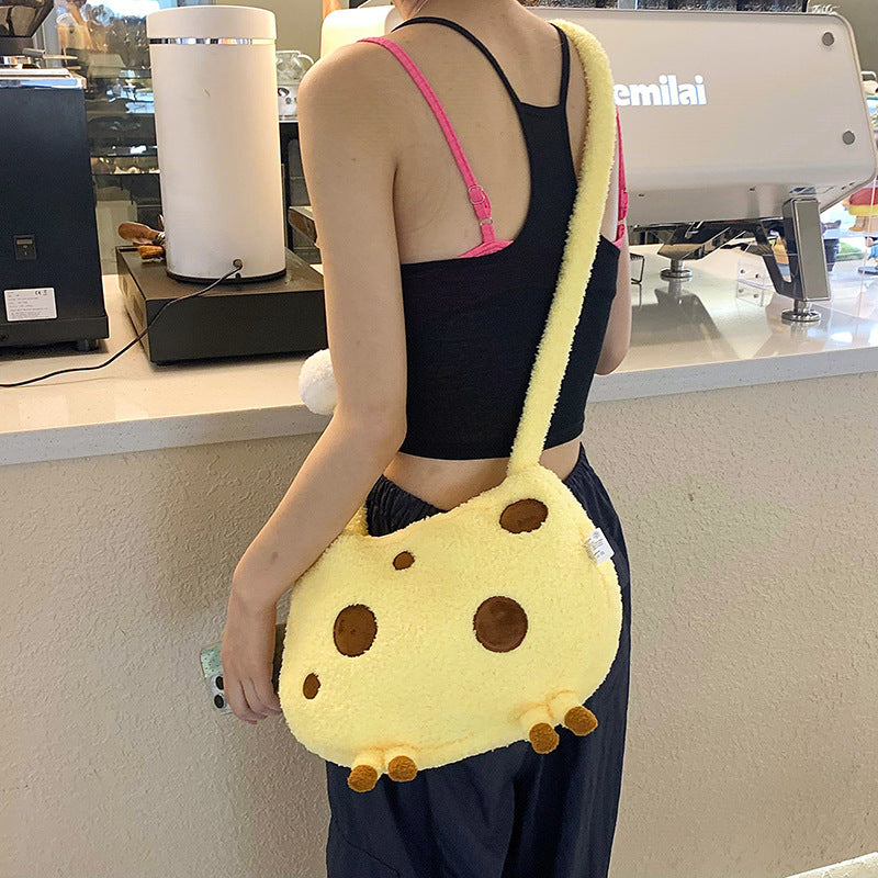 Cute Giraffe Crossbody Bag Female