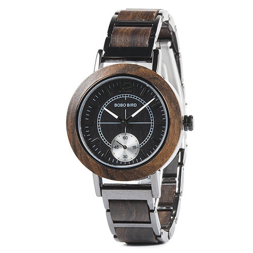 Couple wooden watch