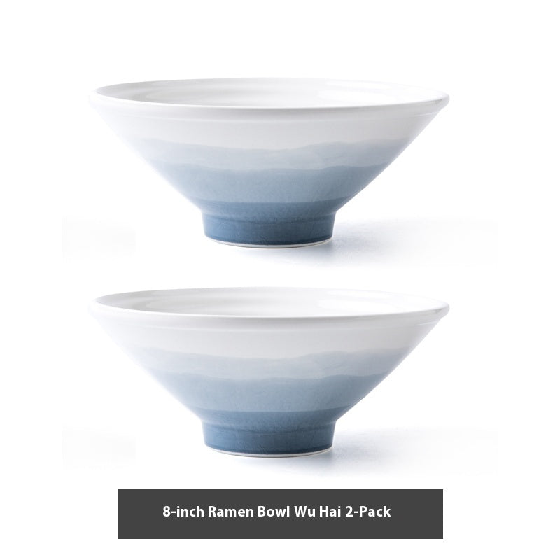 Ceramic Ramen Bowl Large Stylish And Good-looking Tableware