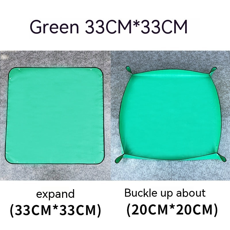 Gardening Mat Soil Changing Mat Waterproof Thickened Succulent Pot Planting Operation Flower