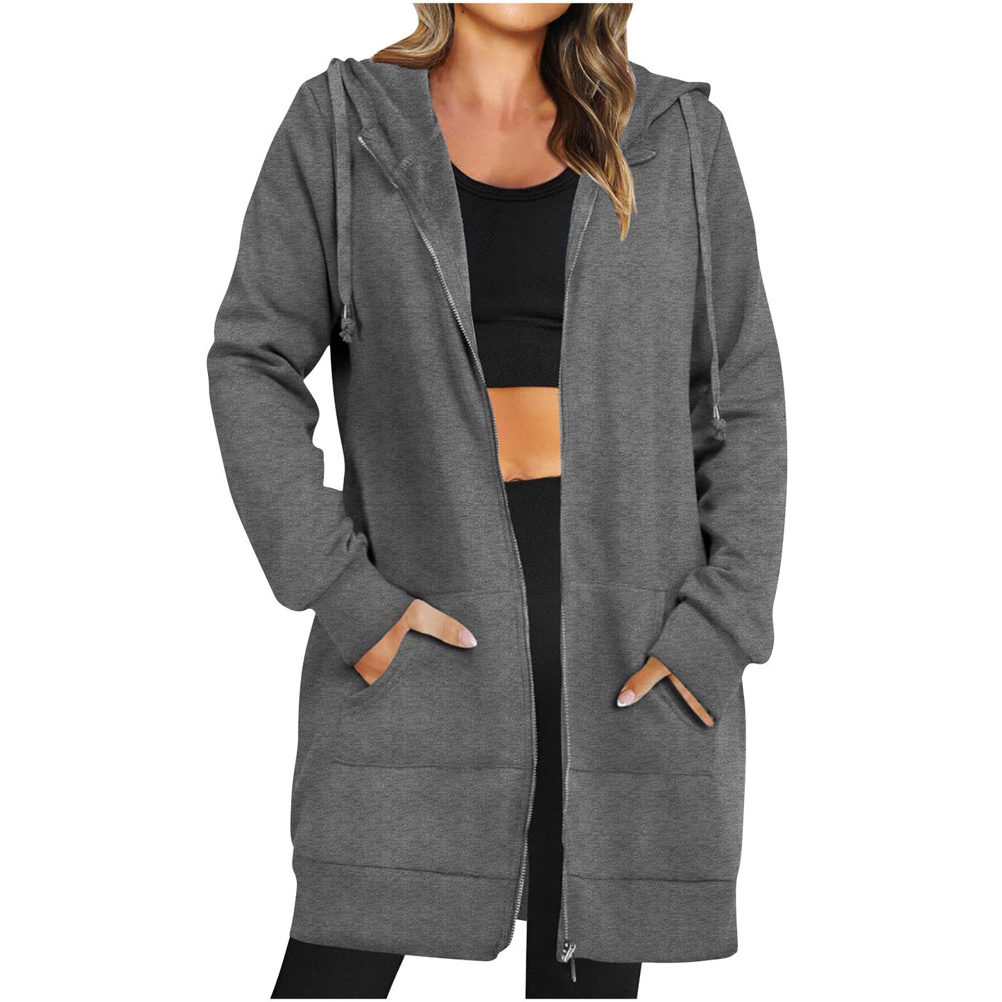 Oversized Winter Coat With Pockets