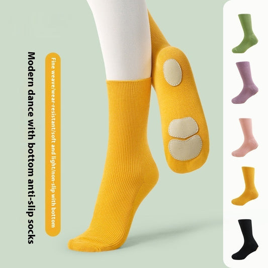 Middle Tube Non-slip Professional Classical Dance Practice Socks