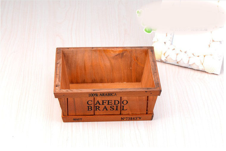 Gardening Wooden Hand-made Flower Maker Glove Box