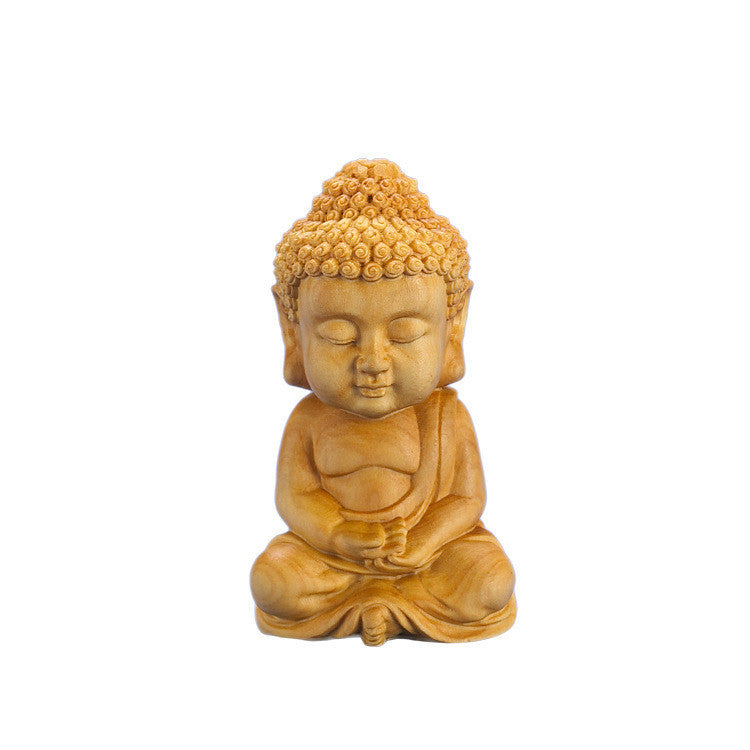 Buddha car decoration wood