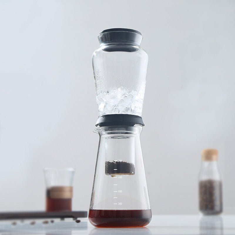 High Borosilicate Glass Large Capacity Cold Brew Ice Drip Coffee Pot