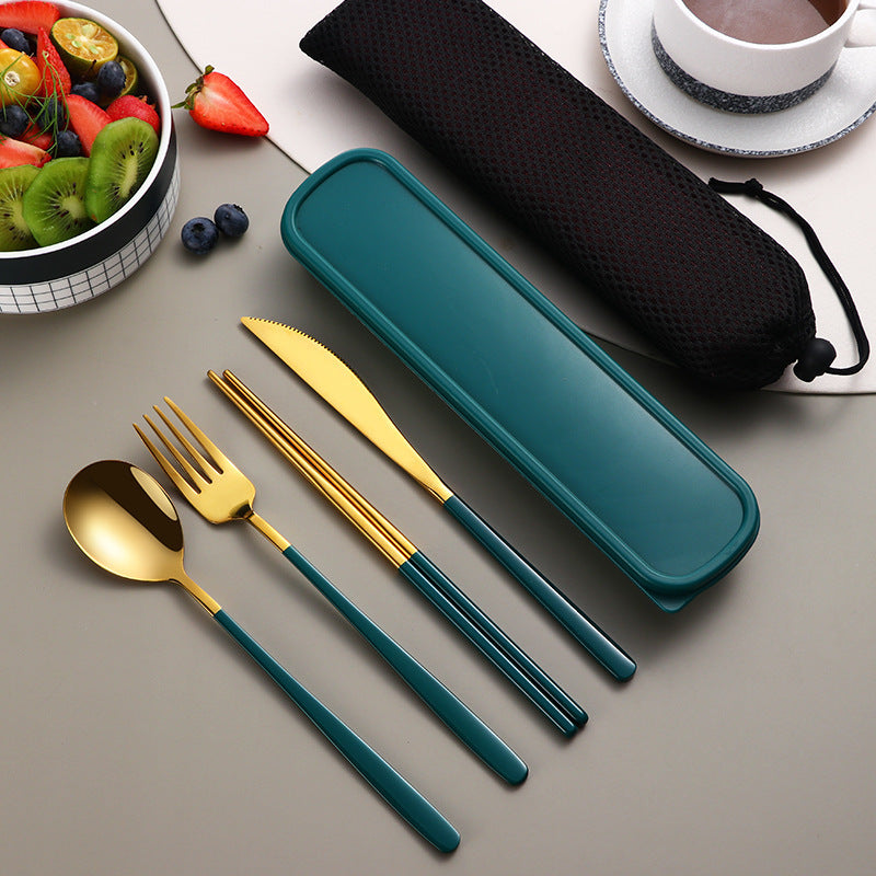 Stainless Steel Portable Gift Cutlery Set