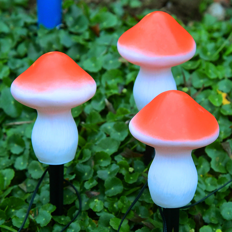 Solar Mushroom Lamp Garden Landscape Lawn