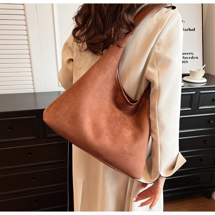 Women's Tote Bag Suede Shoulder Bag